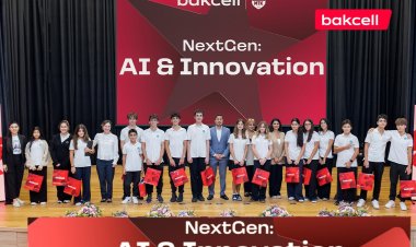 "Bakcell" Bilik Günü münasibətilə Müasir Təhsil Kompleksinin şagirdləri ilə görüşdü