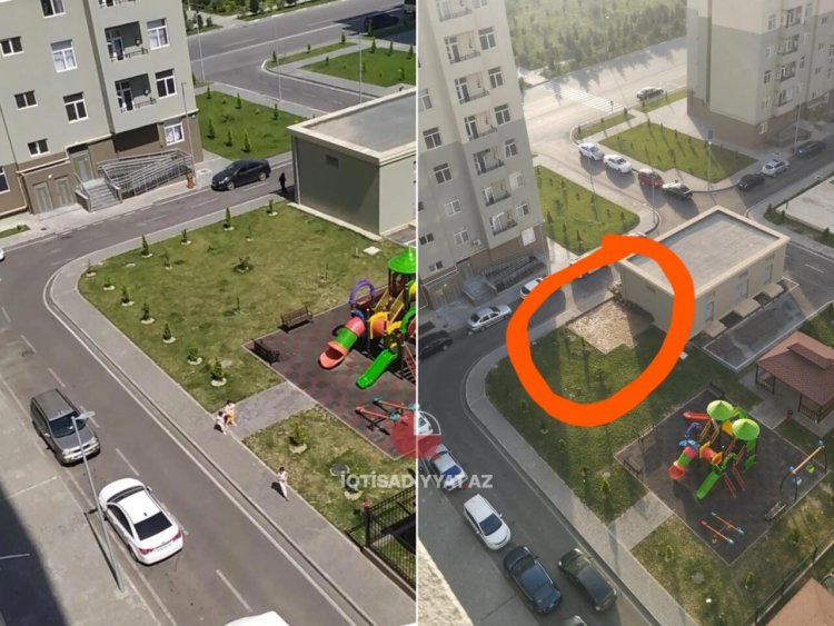 MİDA uşaqların oynadığı yaşıllıq sahəsini söküb, şarj stansiyası tikir -