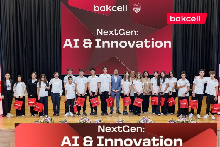 "Bakcell" Bilik Günü münasibətilə Müasir Təhsil Kompleksinin şagirdləri ilə görüşdü