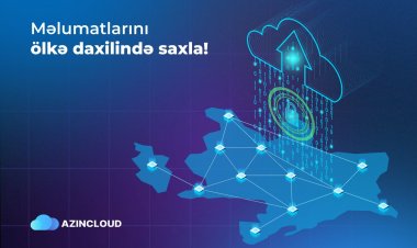“AZINCLOUD” ilə məlumatlarını ölkə daxilində saxla!