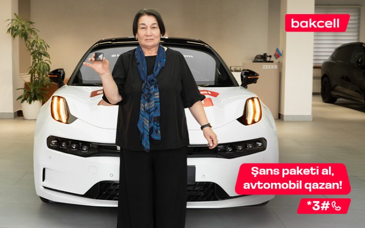 Bakcell-in meqa lotereyasında 6-cı avtomobil sahibinə çatdı